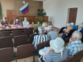 Встреча с населением.